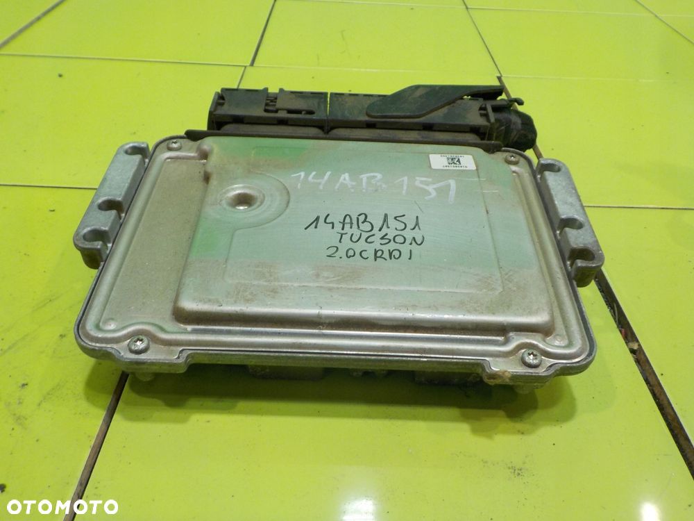 HYUNDAI TUCSON I LIFT 2.0 CRDI 10r sterownik komputer silnika 0281015443 - 3