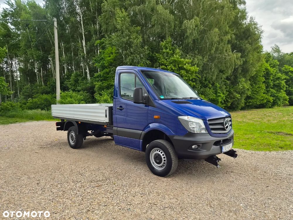 Mercedes-Benz Sprinter 316 CDI 2.2 4X4 Czołownica pod Pług do śniegu Z Niemiec Skrzynia Paka Platforma - 2