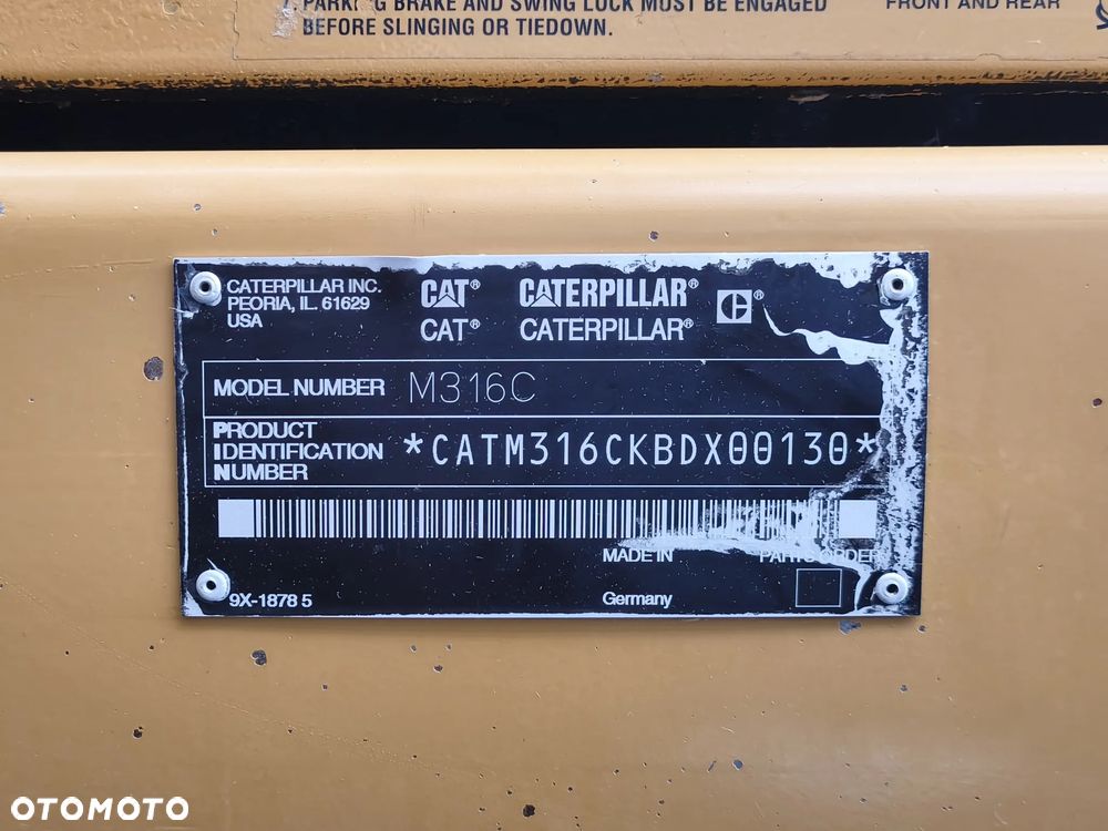 Caterpillar M316C - 10