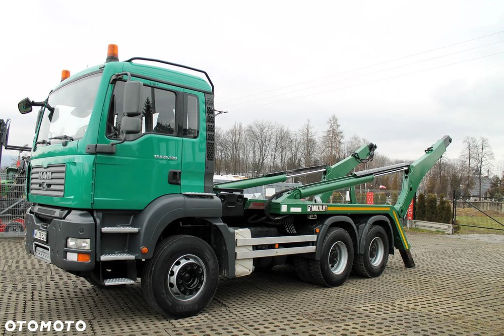 MAN MAN TGA 26.320 6X4 bramowiec klimatyzacja