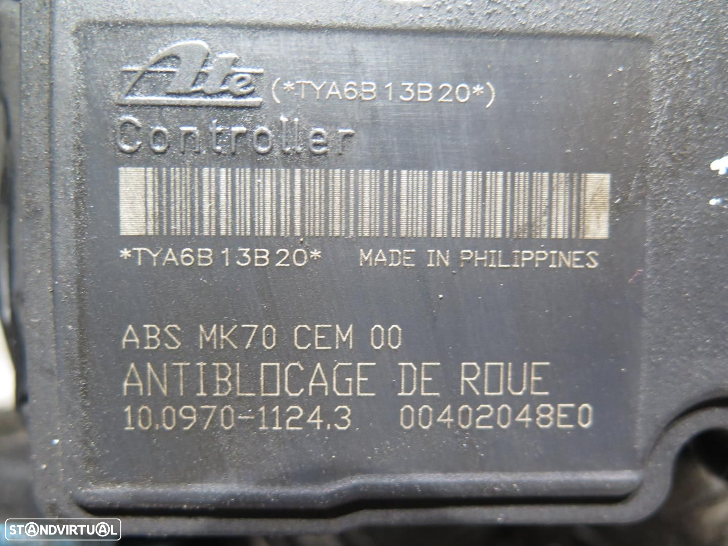 Módulo de ABS CITROEN C3 I (FC_, FN_) Ref: 9658260080 - 5