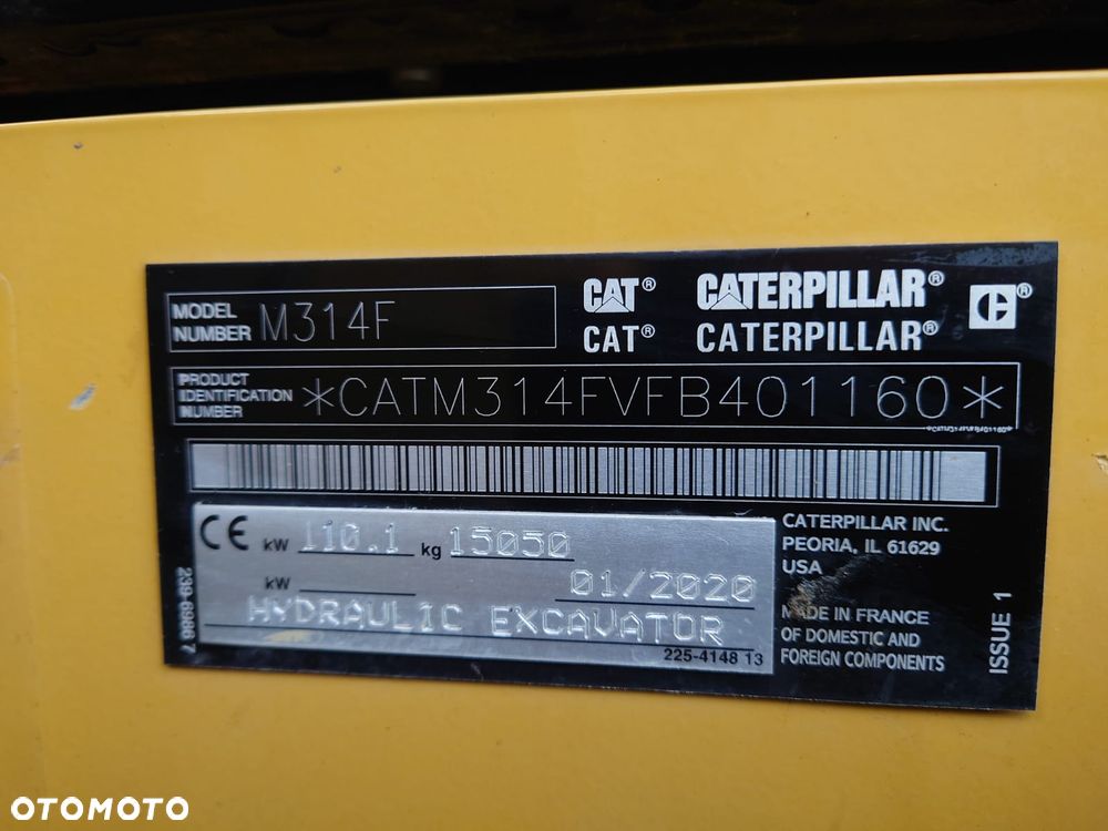 Caterpillar Caterpillar M314F 2020 r. /  Pełen serwis CAT/ NIEMCY !!! - 8