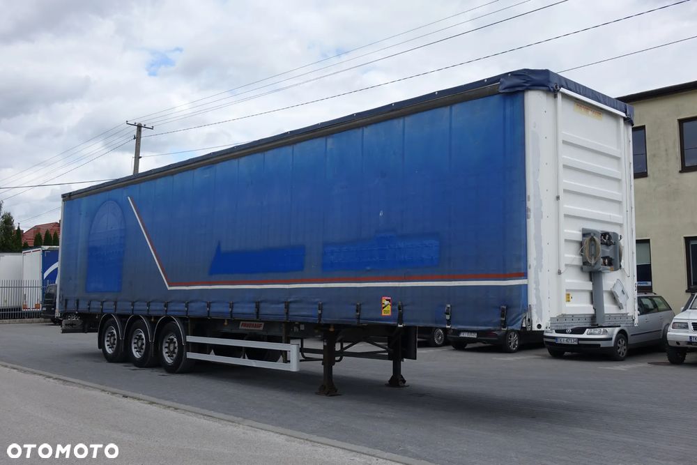 Fruehauf FIRANKA STANDARD / OSIE SAF / OCYNK / PODŁOGA SZYNA DESKA / KOSZ NA KOŁO ZAPASOWE - 3