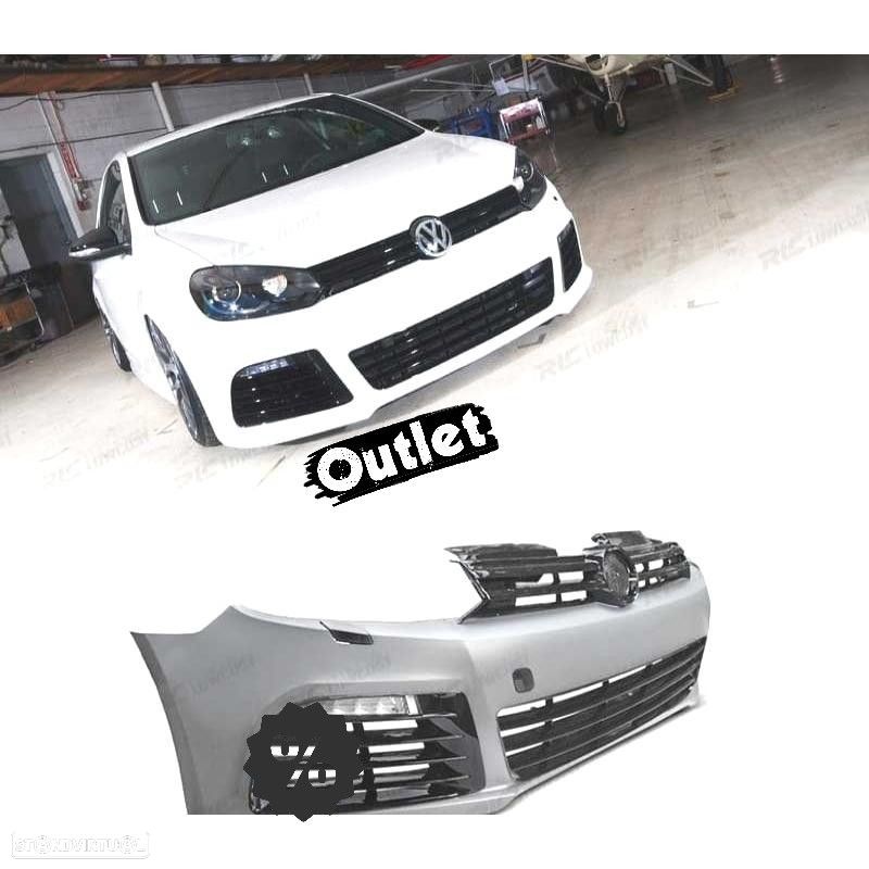C002199C8 PÁRA-CHOQUES FRONTAL VOLKSWAGEN VW GOLF 6 R20 LOOK 08-12 - 1