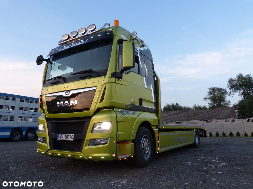 MAN TGX 18.400 POMOC DROGOWA / AUTOLAWETA / SPECJALNY / WERSJA TOP /  NOWY NAJAZD LORH 8.2 M / EURO 6 - 5