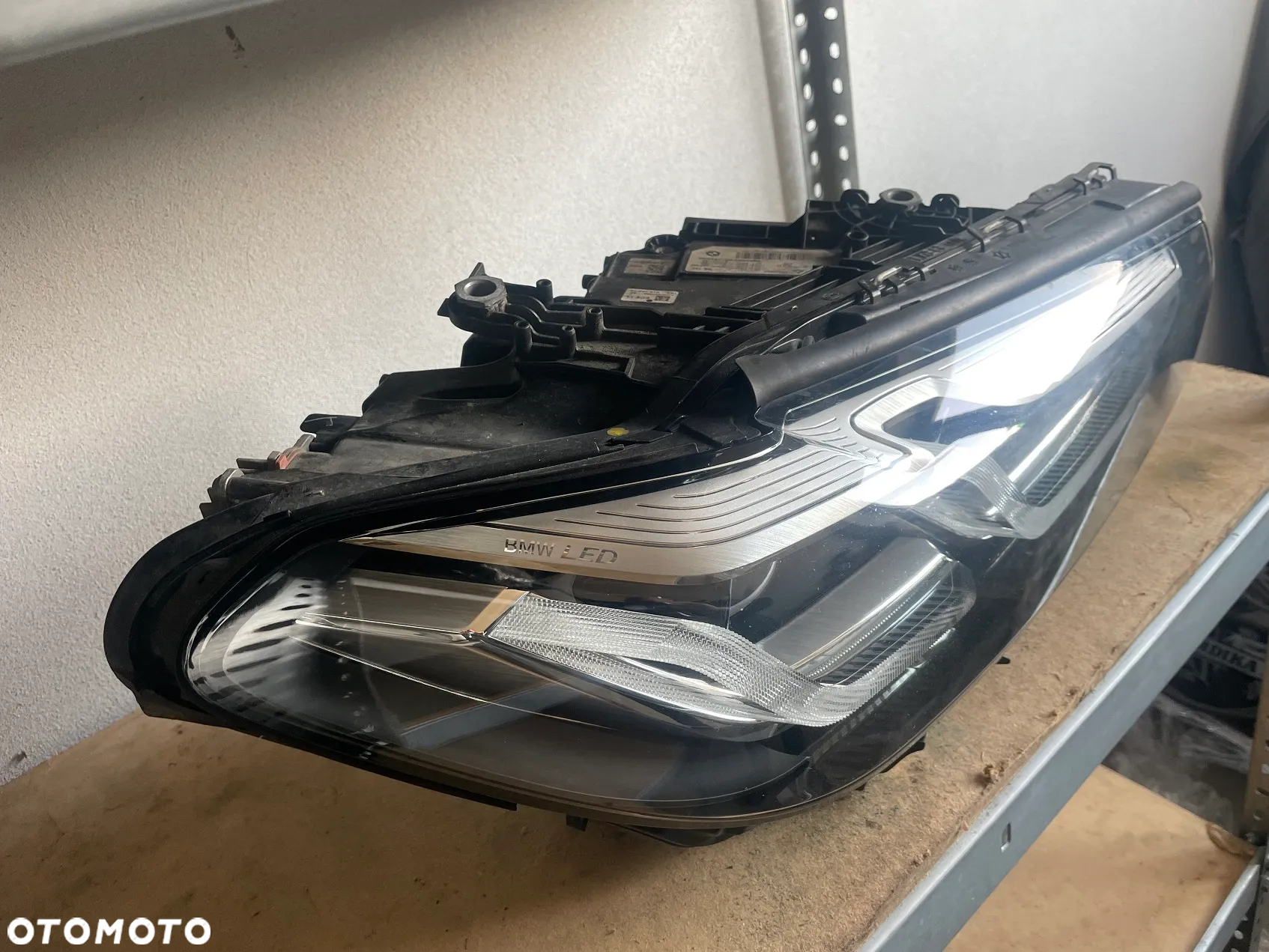 BMW 5 G30 G31 Lampa reflektor prawy igła - 2