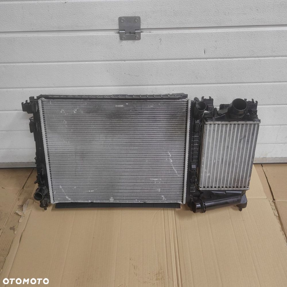 Komplet Chłodnic Wentylator Intercooler Kie Powietrza Dacia Sandero III 1.0 - 4