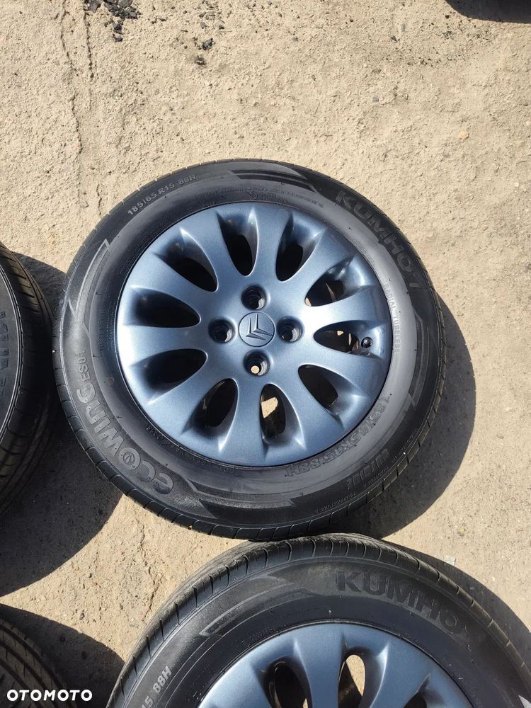 4x108 Felgi Aluminiowe Alufelgi Oryginalne 15 Koła Letnie lato CITROEN BERLINGO C3 III 3 C3 Picasso Pluriel C5 C6 Elysee Xsara Picasso Xantia PEUGEOT 016 207 208 301 306 406 PARTNER 6,5mm Legnica ALU-RAD 185/65 - 2