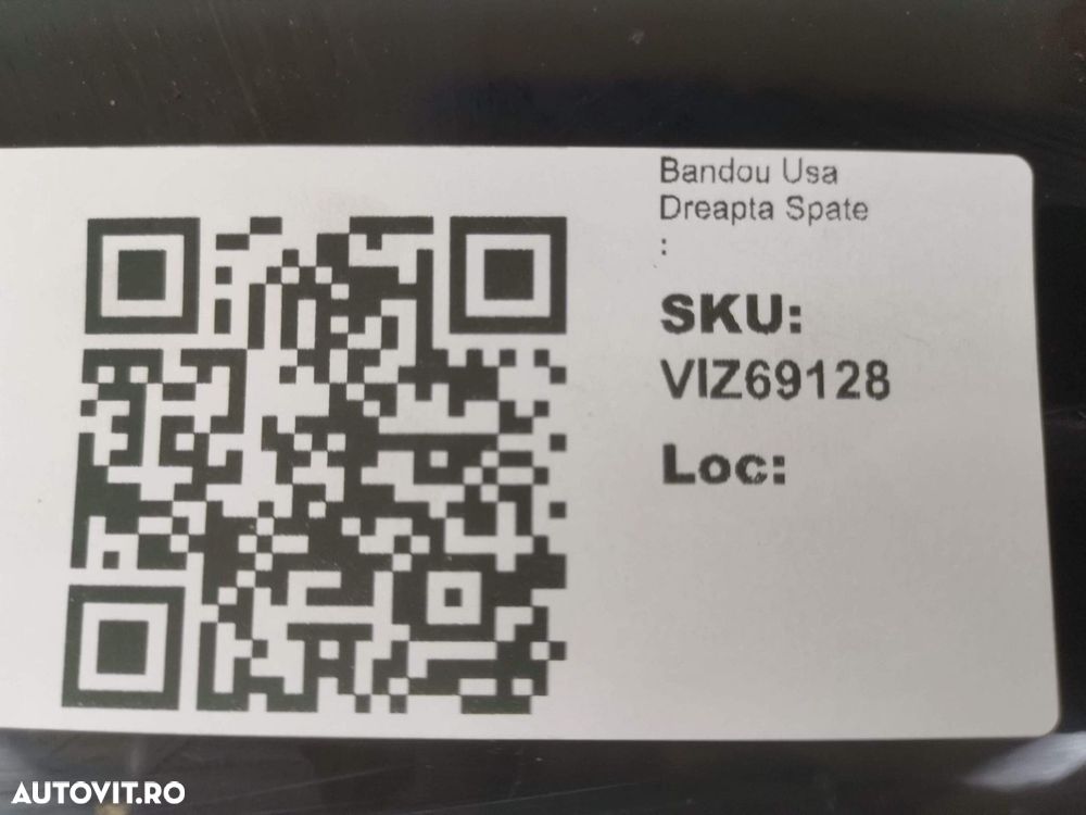 Bandou Usa Dreapta Spate   Audi Q6 E-Tron 2025 2026 Original - 8