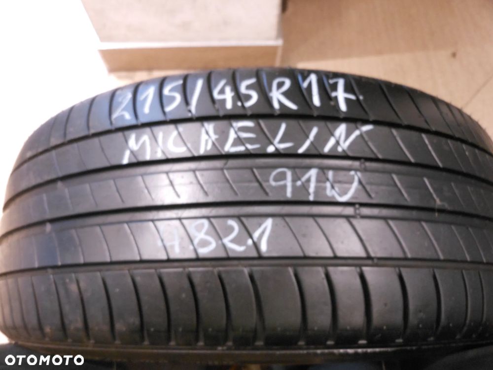 Opona pojedyńcza 215/45r17 michelin pilot sport 3 7mm lato - 1