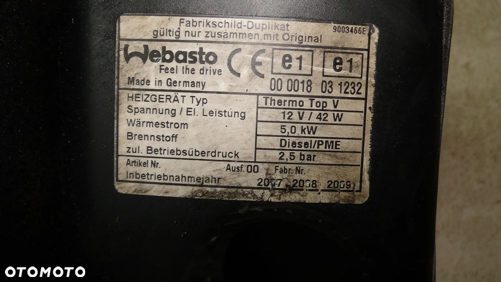 LAND ROVER RANGE ROVER SPORT L320 WEBASTO OGRZEWANIE POSTOJOWE 06-13rEUROPA - 9