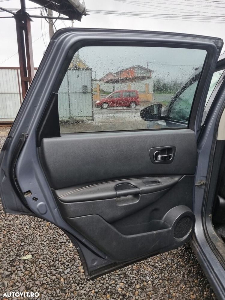 Usa Stanga Spate Nissan Qashqai Facelift 2010 - 2013 SUV 4 Usi Faded Denim Metallic B52 ... - 3