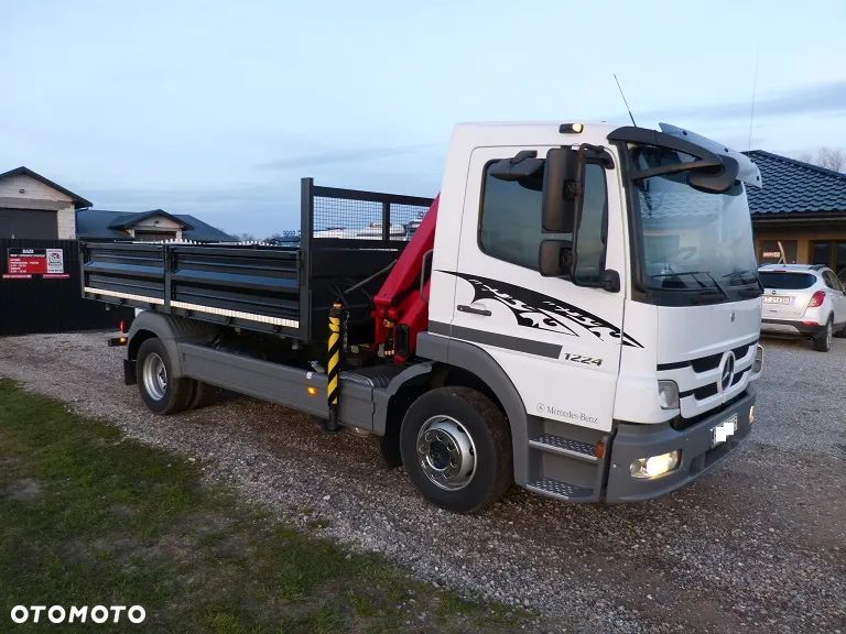 Mercedes-Benz ATEGO 1224 HDS PALFINGER PK450L/ DŹWIG / ŻURAW / NOWA 3-STRONNA WYWROTKA / KIPER / EURO 5 / DMC 11.990 KG / ŁADOWNOŚĆ 6.800 KG / DŁ. 4.50 M / 10 EUROPALET/ STAN IDEALNY / OKAZJA - 5