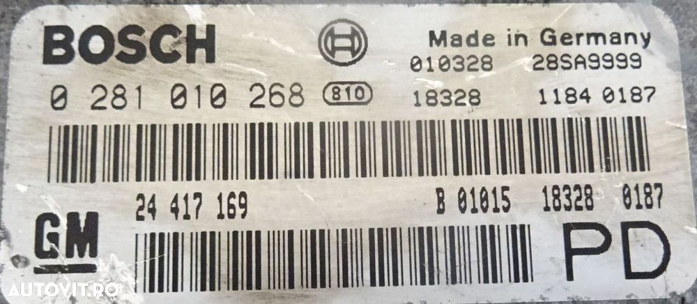 Calculator motor Opel Zafira A 2.0 DTI - 2