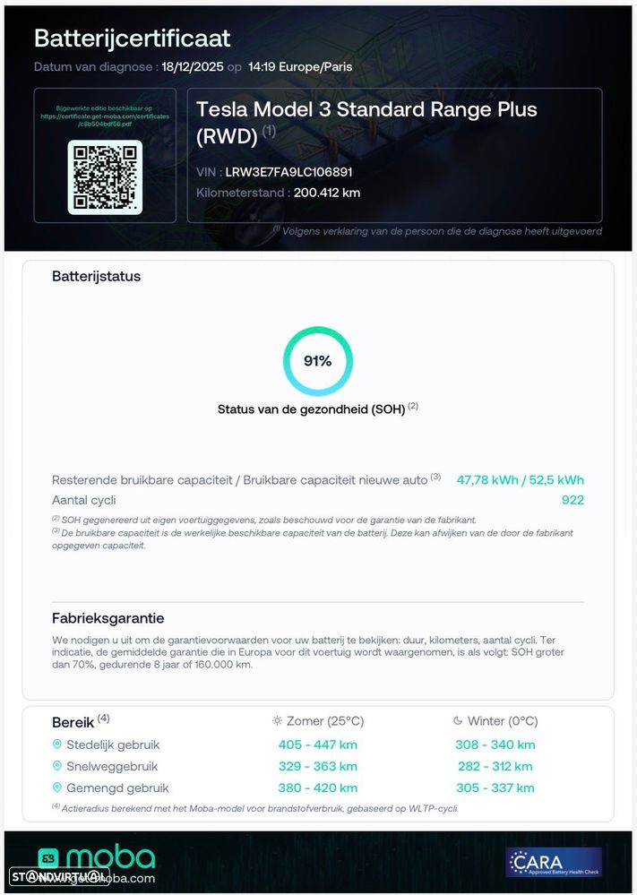 Tesla Model 3 Standard Range Plus RWD - 18