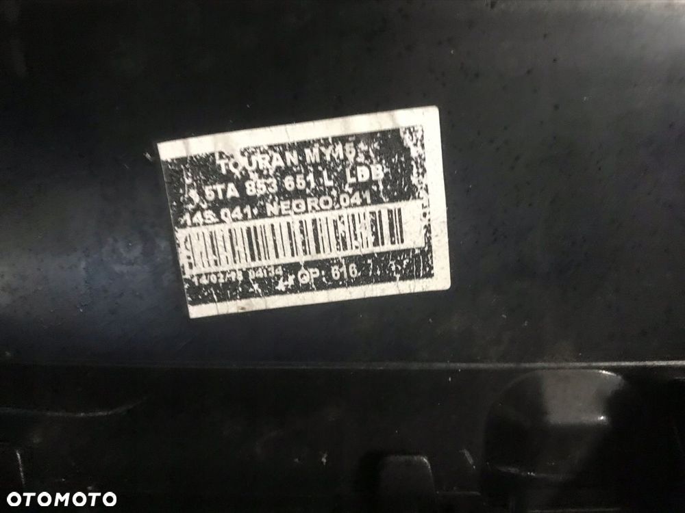 GRILL ATRAPA VW TOURAN 5TA 2015 - 2018 - 3