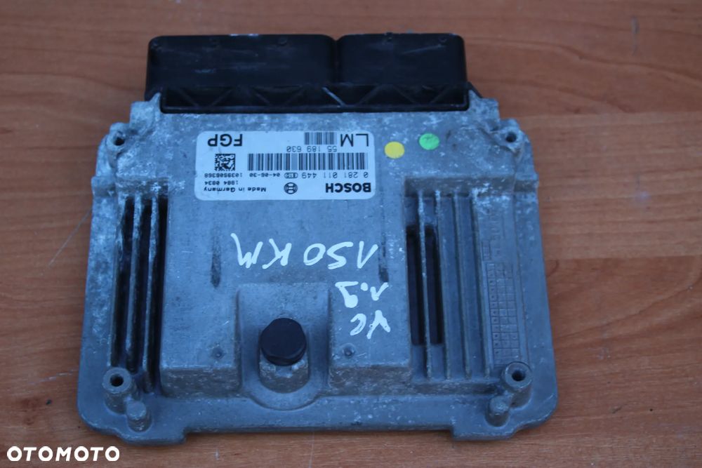 STEROWNIK KOMPUTER SILNIKA OPEL VECTRA C SIGNUM 1.9 CDTI 150KM 0281011449 55189630 LM - 5