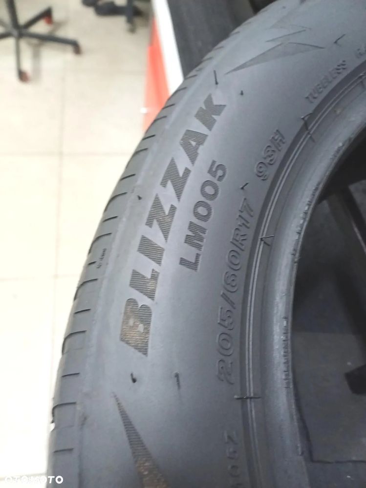 2x 205/60R17 bridgestone  opony zimowe  52665 - 4