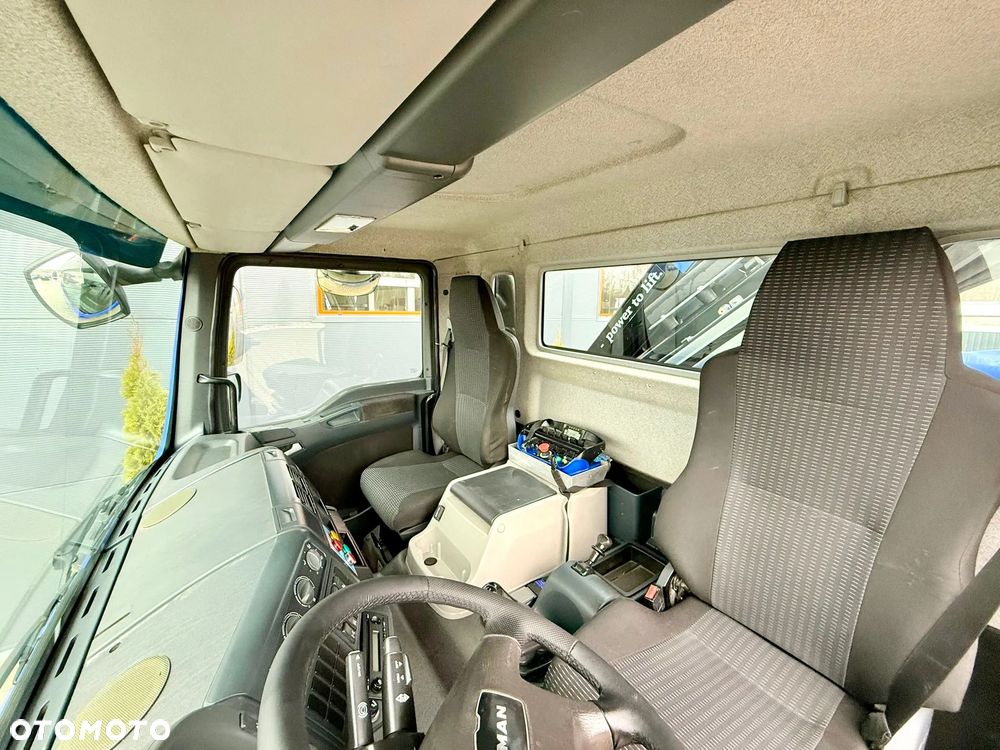 MAN TGM TGL TGS 18.250 // wywrotka 3-S + HDS HMF 1420 - K2 // budowlanka // energetyka //żuraw dzwig kran crane // Świeżo sprowadzony - 38