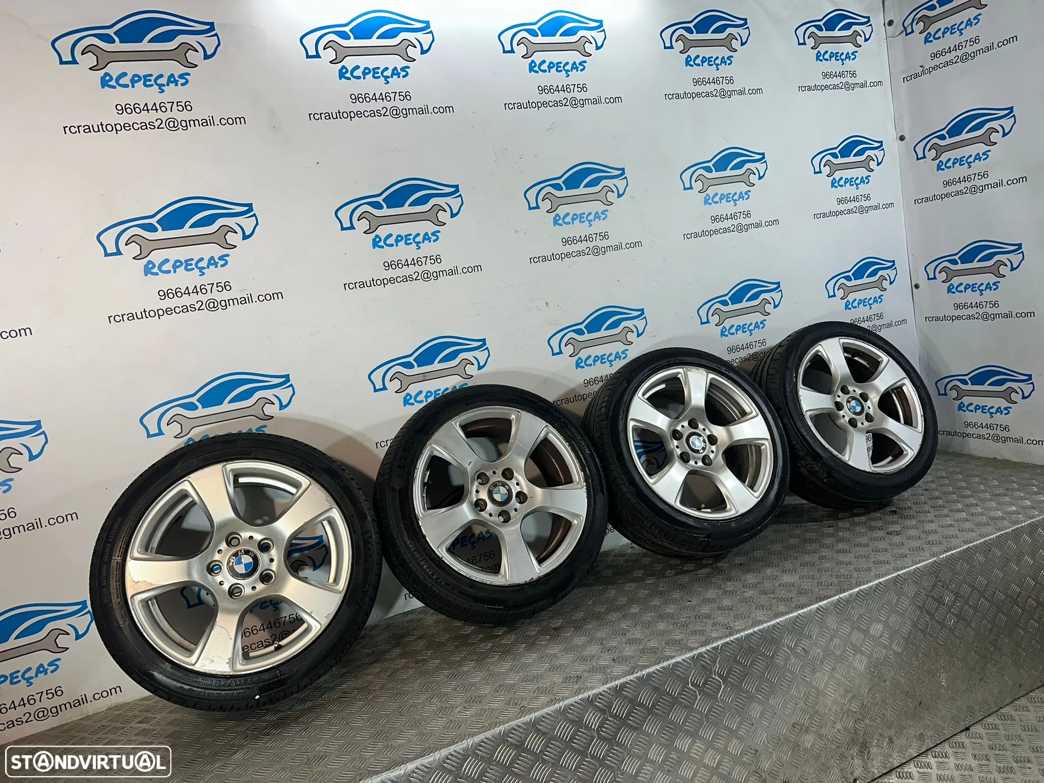 .Conjunto Jantes 17 Originais Style 157 BMW 5x120 8J ET34 6770239 - 3