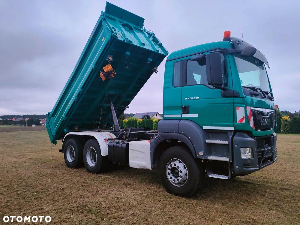 MAN TGS 26.480  / 6x4 / MEILLER BORDMATIK - 6