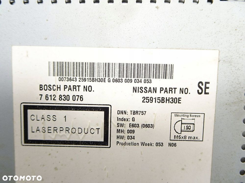 radio cd nissan qashqai j10 lift 10-13 r - 7