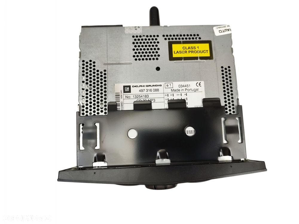 RADIO CD MP3 CD30 WYŚWIETLACZ OPEL CORSA D 13254183 13265763 - 4