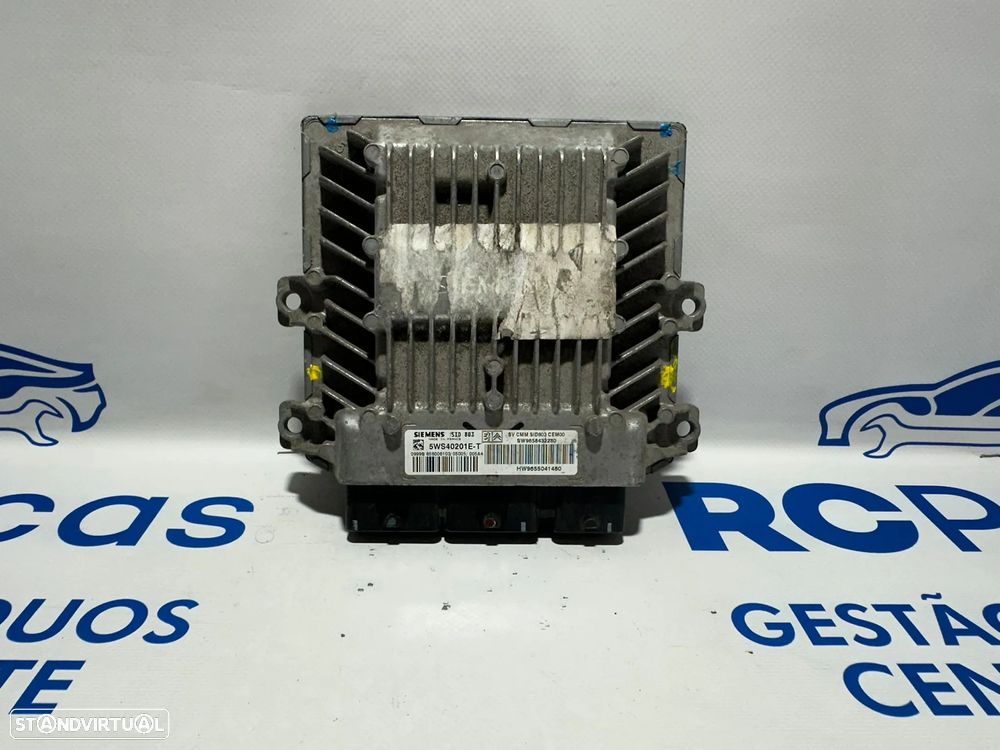 .CENTRALINA SIEMENS ORIGINAL SW9658432280 HW9655041480 CITROËN C4 I 1 MK1 LC 2.0 HDI 136CV RHR COUPE - 3