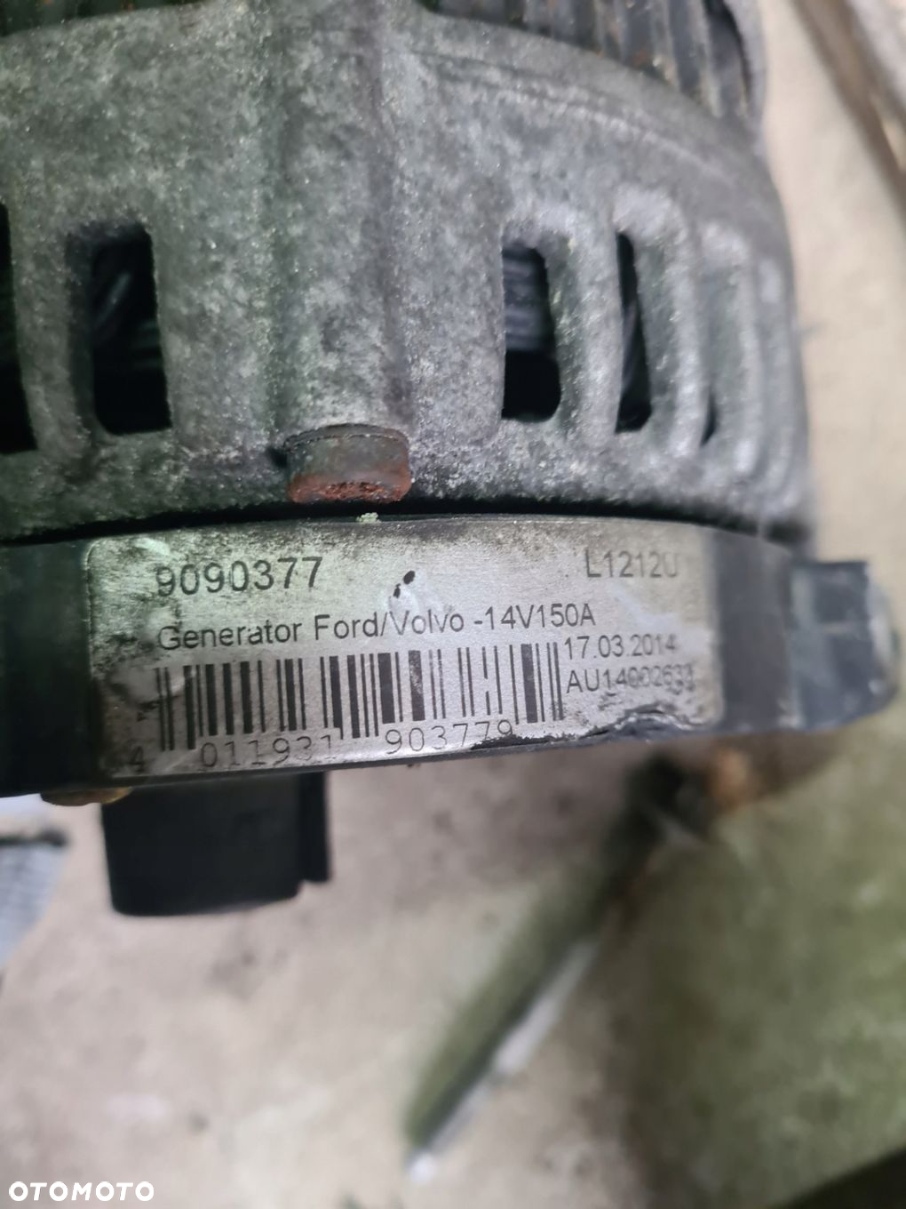 Alternator 9090377 Ford Mondeo Mk4 2.0 TDCI - 2