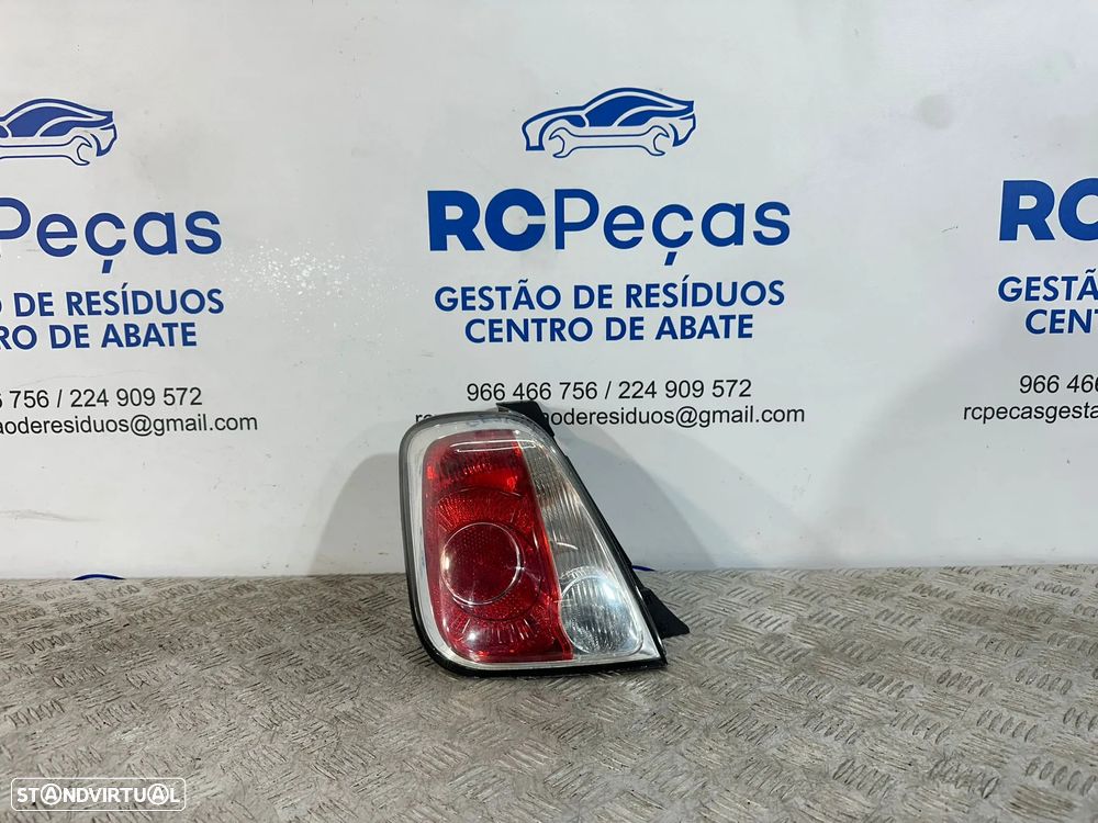 .Farolim Original Esquerdo Tras Traseiro Fiat 500 312 27043101 2007 - 2013