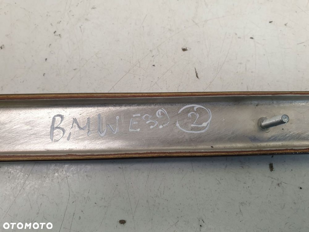 BMW E39 LISTWA DRZWI dekor LEWY TYŁ TYLNA 8200713 - 6