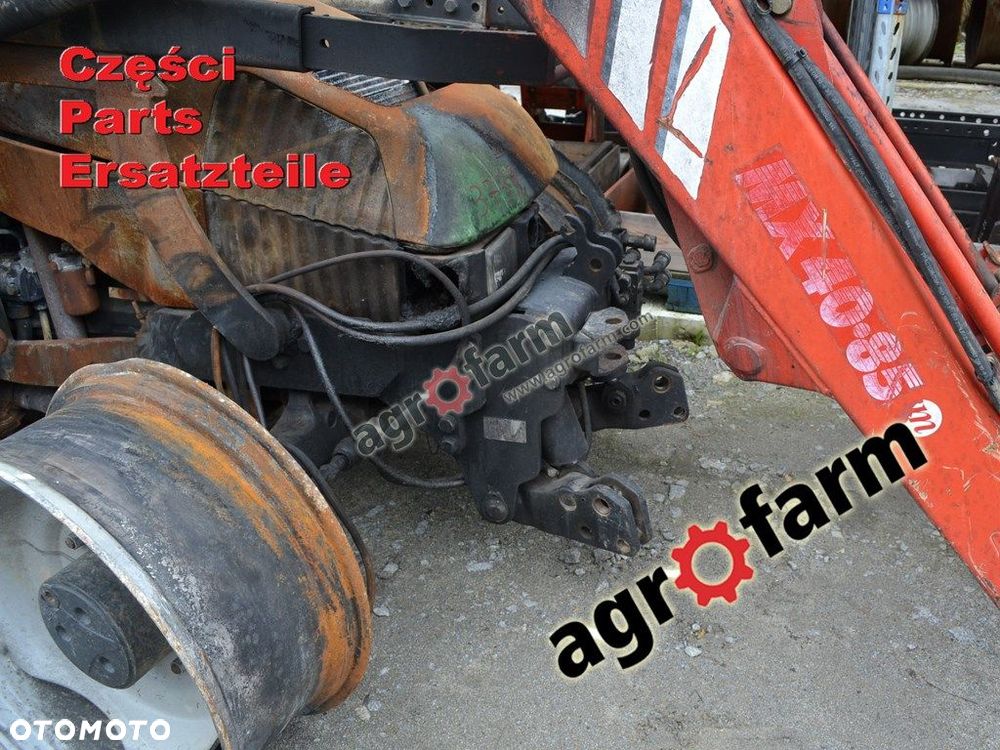 Deutz Agrotron 4.95 części, skrzynia biegów, oś - 4
