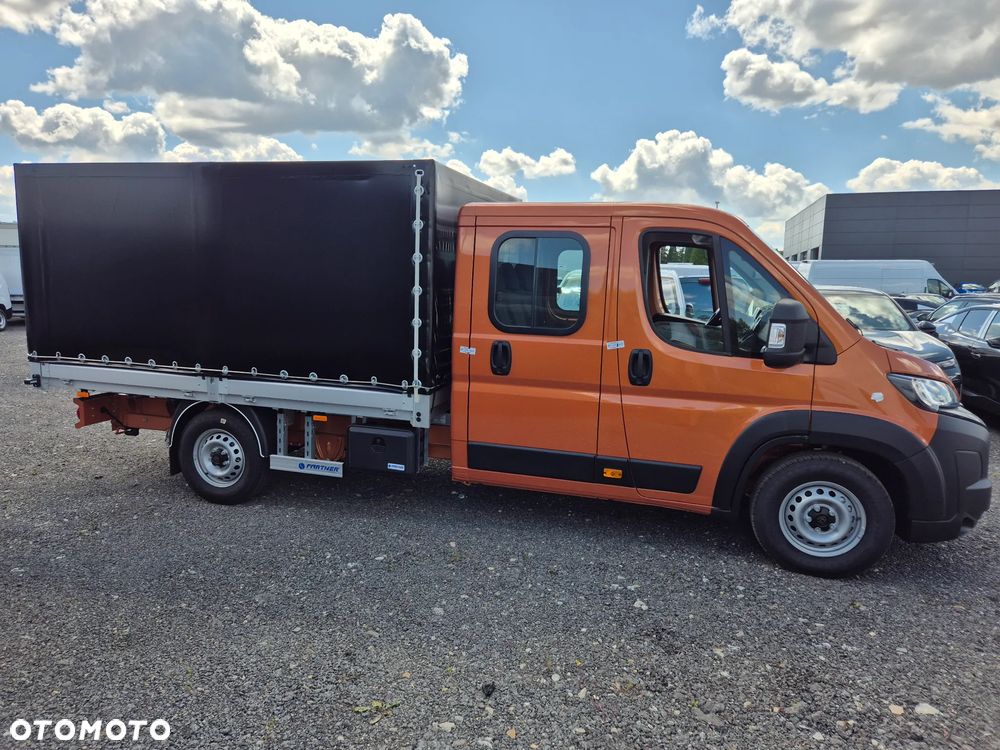 Peugeot Boxer Podwójna Kabina Dobel Brygadowy 7miejsc Skrzynia 3.2m PLANDEKA + HAK  !! OD RĘKI !! - 7