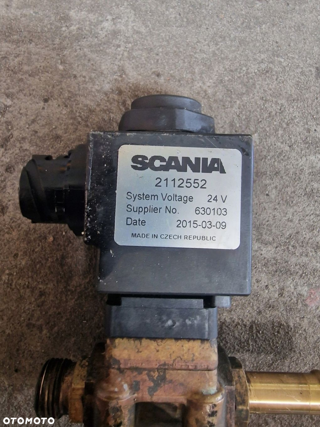 Zawór Elektrozawór Podgrzewacz Wody Scania R Euro 6 2112552 - 10