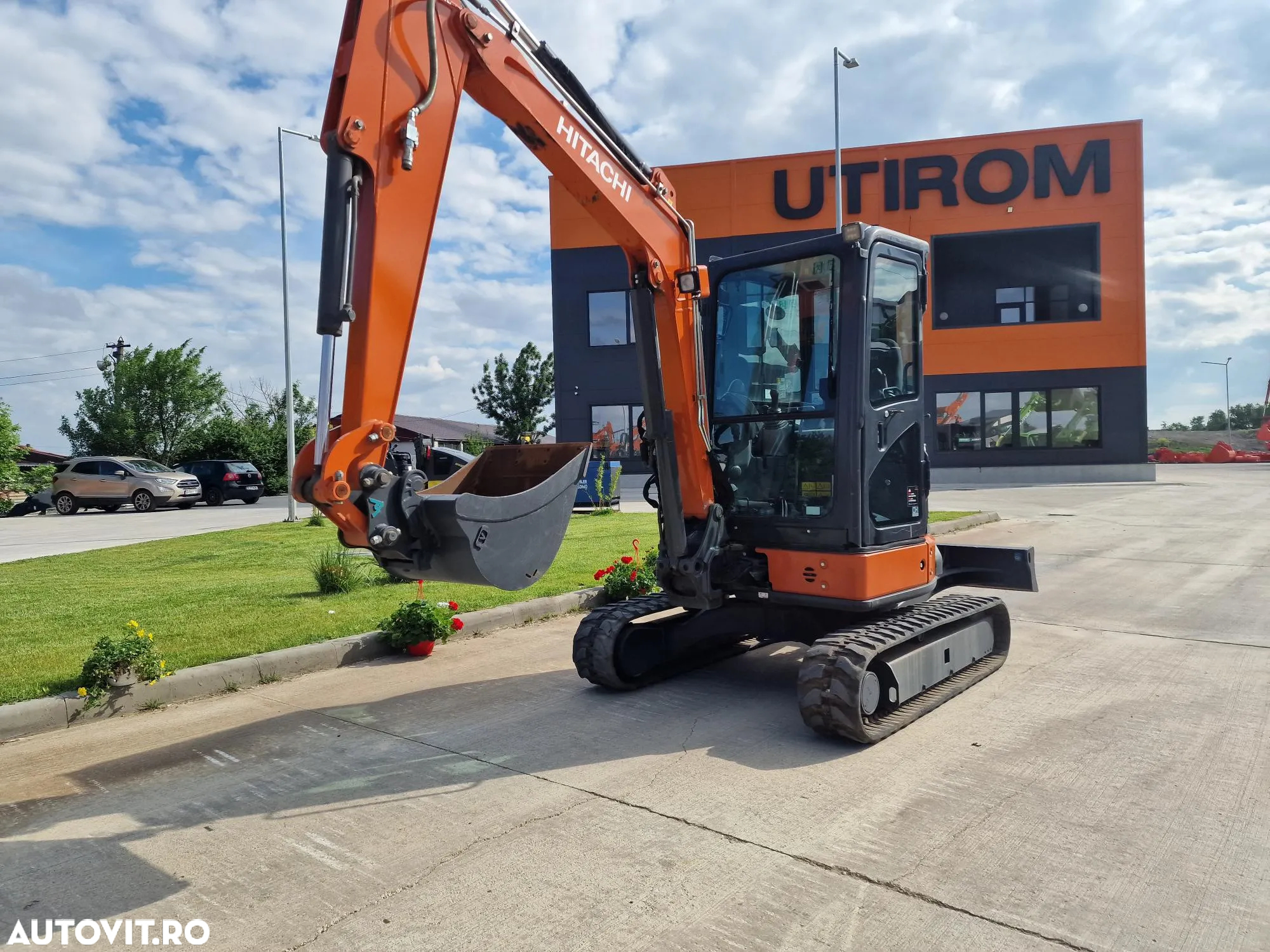 Hitachi ZX38, 2021, 1.376h, CUPLA RAPIDA+3 CUPE, 3,9tone, Ad sapare 4m, Inst picon, Aer conditionat, Senile 80% ok, produs in JAPONIA, posibilitate leasing 4 ani-PROMOTIE 36.900 EUR+Tva - 21
