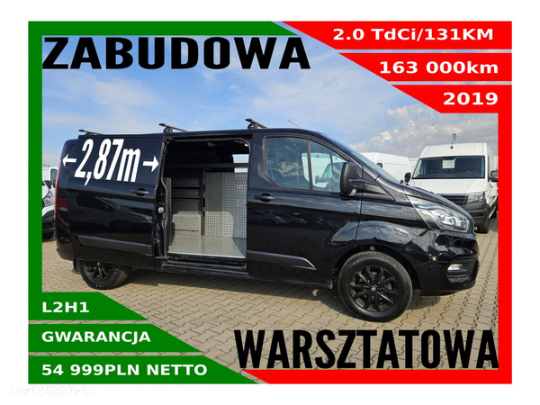 Ford transit-custom L2H1 *54999zł NETTO* Zabudowa warsztatowa 2.0TdCi/131KM