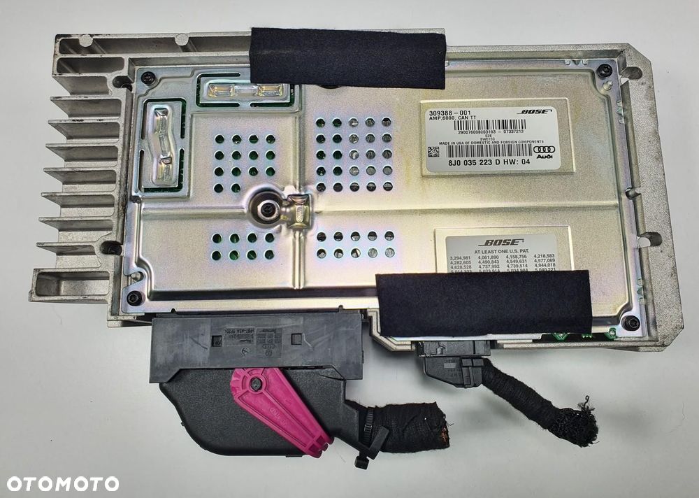 WZMACNIACZ AUDIO BOSE AUDI TT 8J 8J0035223D - 3