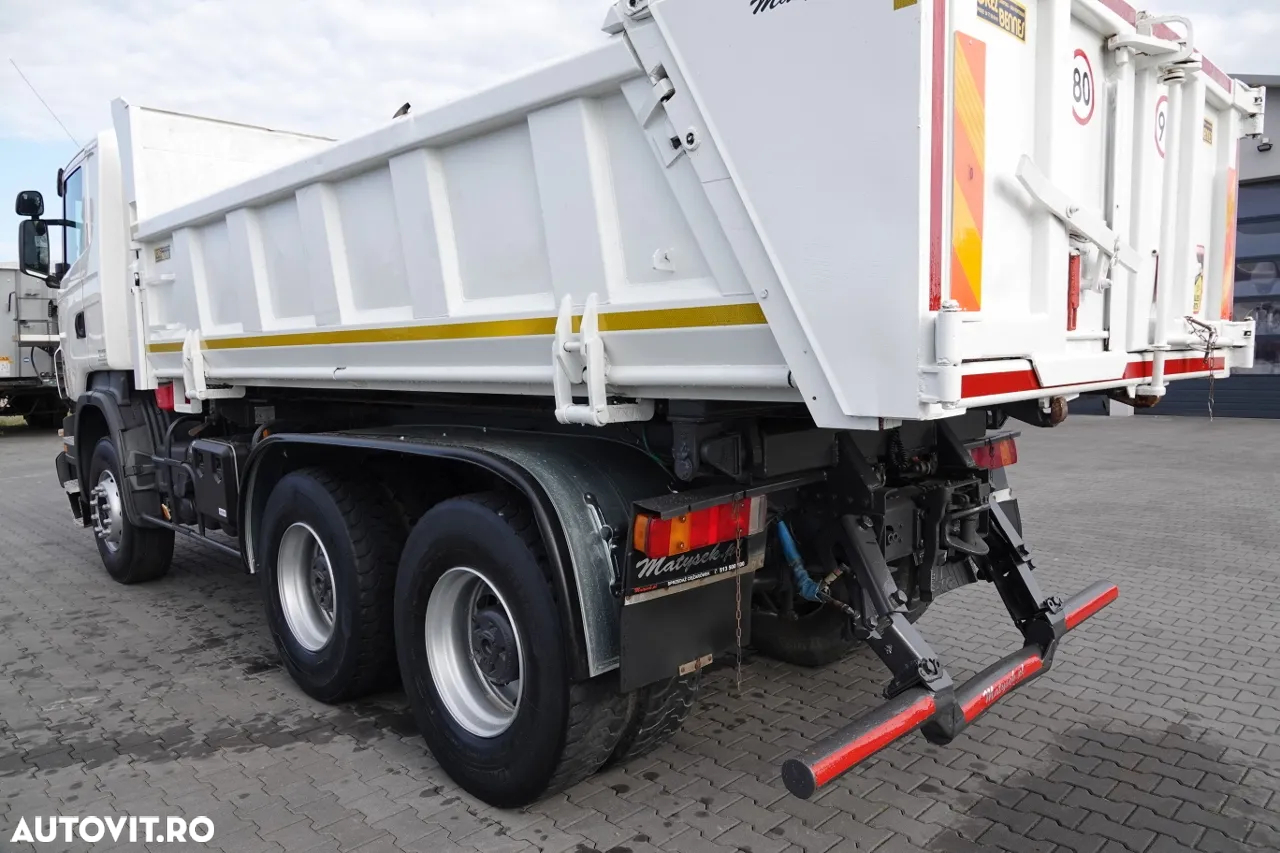 Scania R 420/ 6x4 / 2-SIDE TIPPER / HYDROBRATA / BORDMATIC / HYDROKLAPA / MANUAL / IMPORTAT - 19