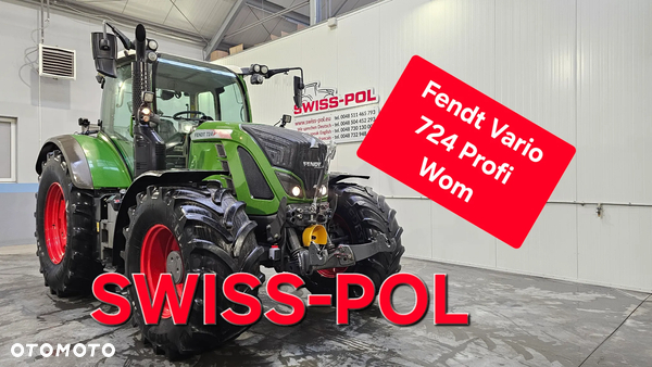 Fendt 724 Vario Profi 55km-h Bardzo ładny 824 Profi Plus 720 Power Vario Tms 625R Arion Massey 7724