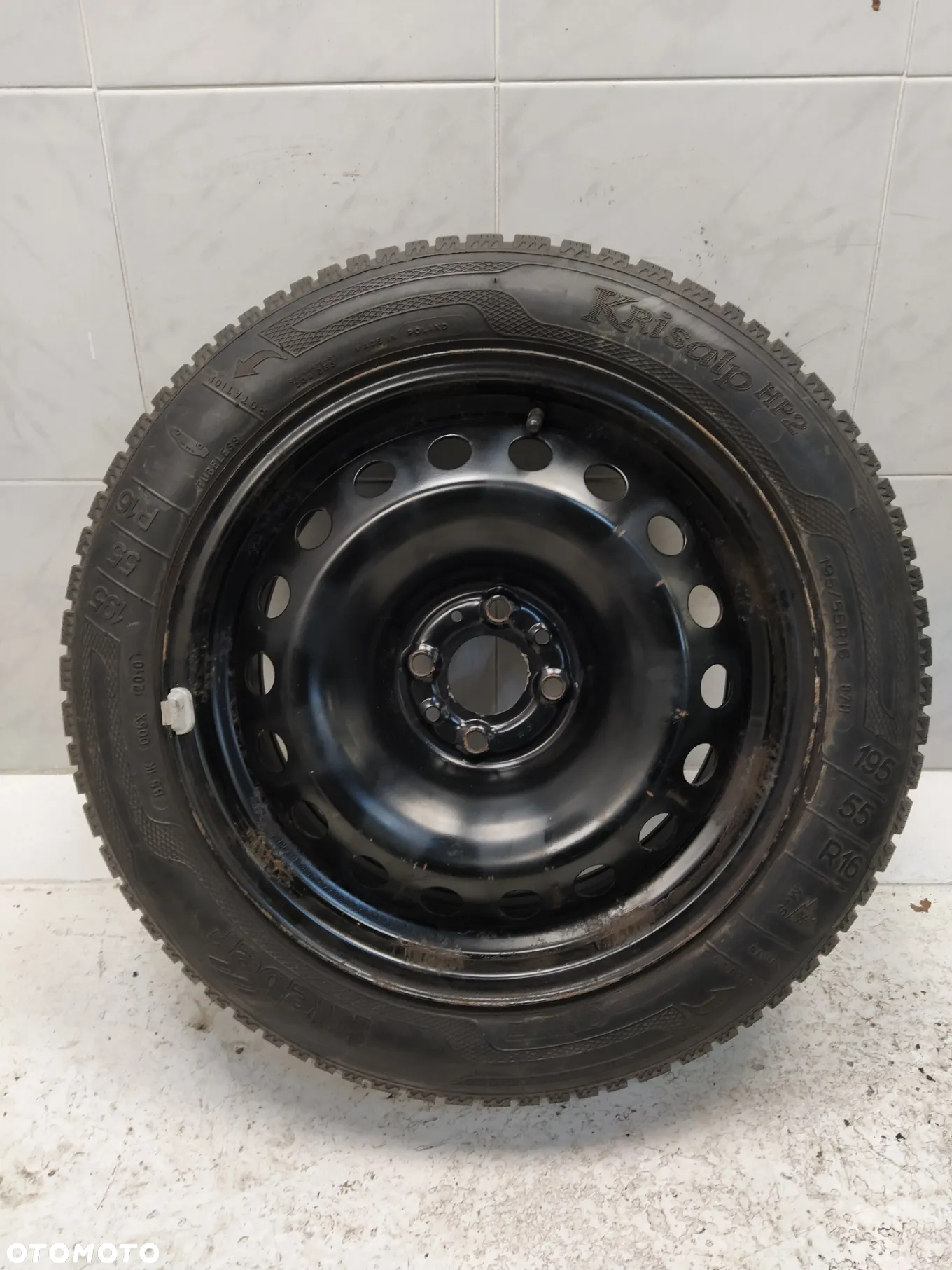 ALFA ROMEO 7x16 FELGI STALOWE R16 ET39 4x98 OPONY KLEBER 195/55 KOŁA ZIMA BIEŻNIK ok 6.70mm KOŁPAKI ALFA ROMEO - 6