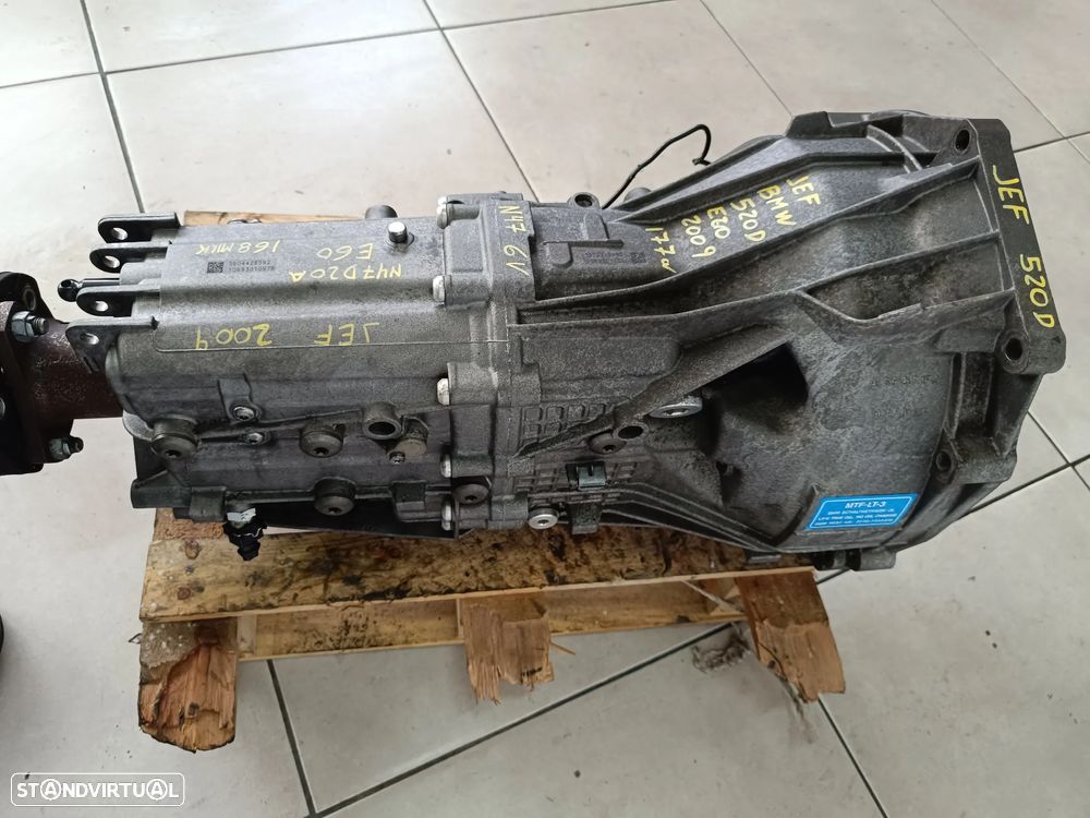 Bmw 520D caixa 6 velocidades 177cv N47 ano 2009 ref: JEF - 4