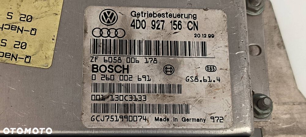 MODUŁ AUDI A8 D2 4D0927156CN - 4
