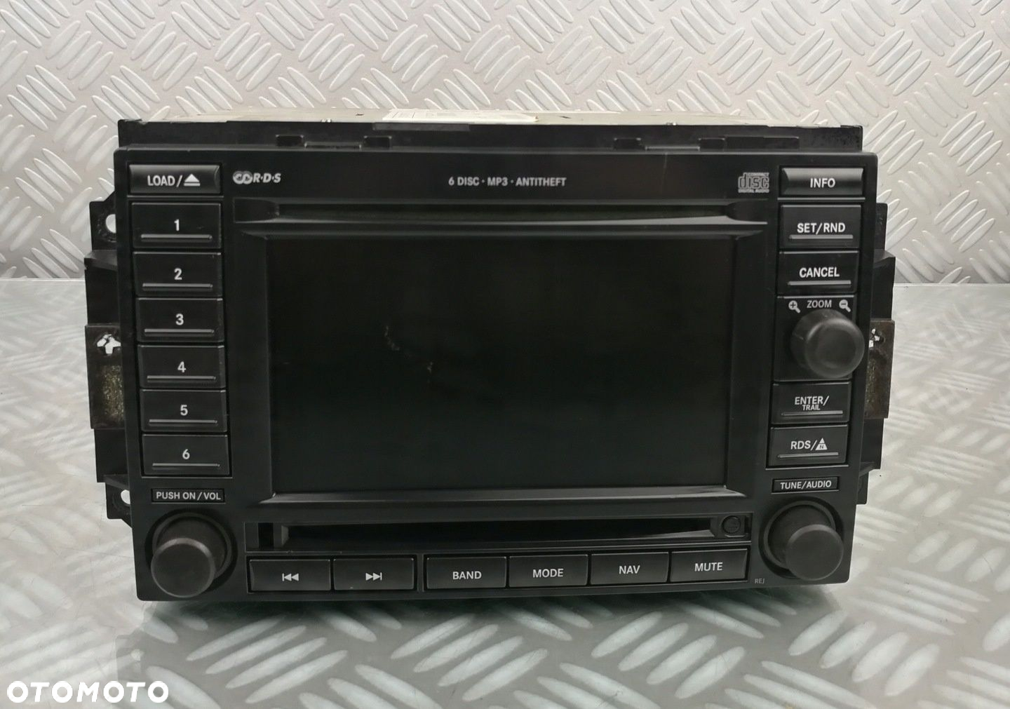 P05091508AF radio fabryczne nawigacja JEEP GRAND CHEROKEE WK 2005-2010 EURO - 3