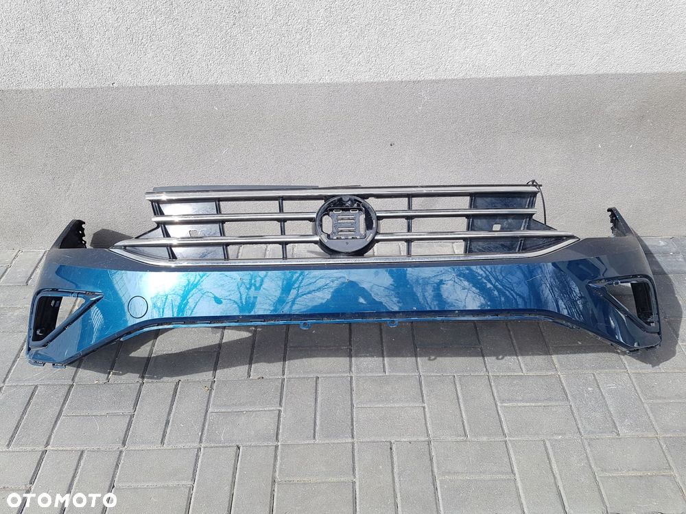 vw tiguan 20^ lift zderzak przód atrapa grill 5na807221c - 1