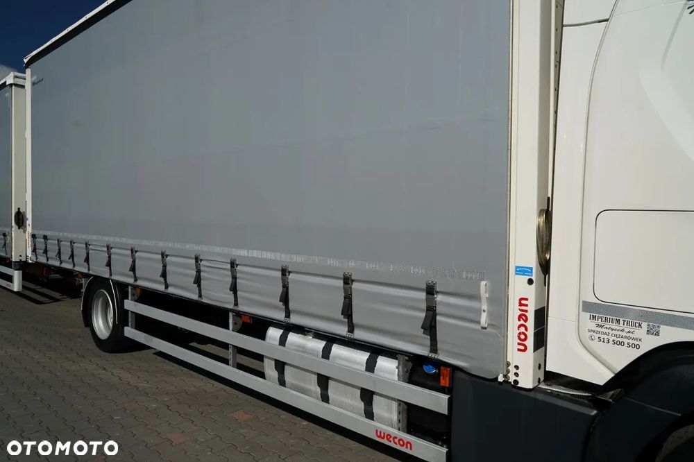 Scania P 280 / TANDEM / 4X2 /  MEGA / KLIMATYZACJA POSTOJOWA / PRZYCZEPA WECON / SAF / - 18