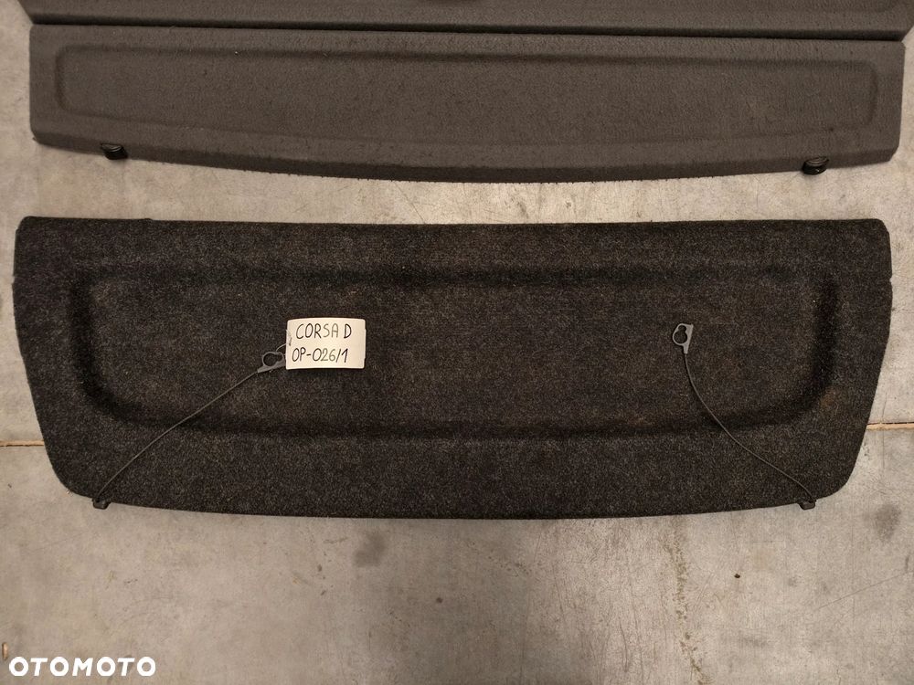 OPEL PÓŁKA ROLETA PODŁOGA WYKŁADZINA BAGAŻNIKA - 11