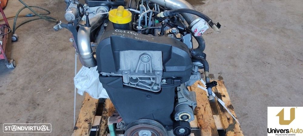 MOTOR COMPLETO RENAULT CLIO III 2007 -K9KT766 - 3