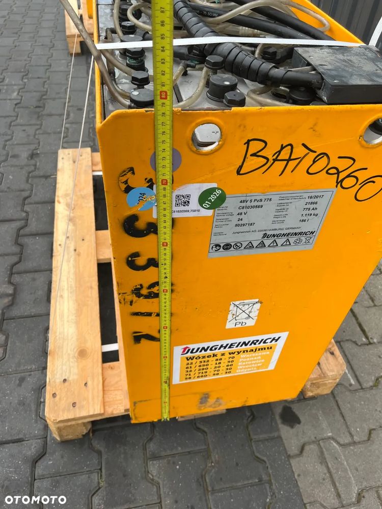 Bateria do wózka widłowego Linde Jungheinrich Still 48 V 775 Ah ID BAT0260 - 11