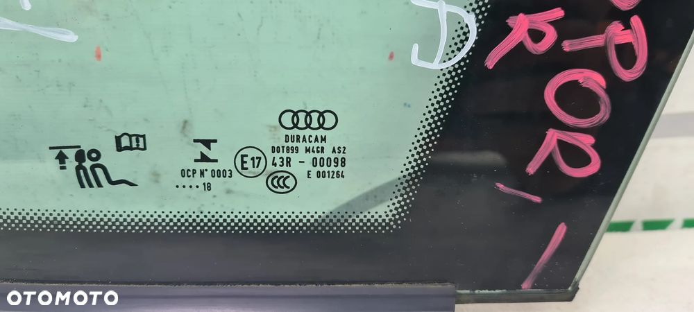 AUDI A5 8W8 SPORTBACK SZYBA SZYBKA KAROSERYJNA  8W8845296F - 5