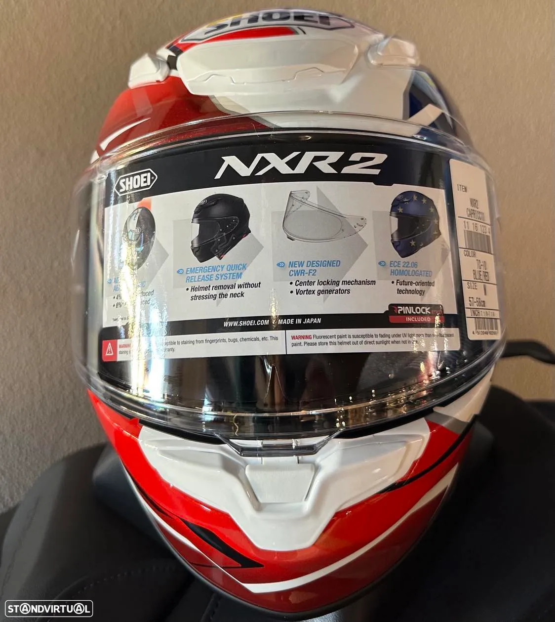 Capacete Shoei NXR2 - 2